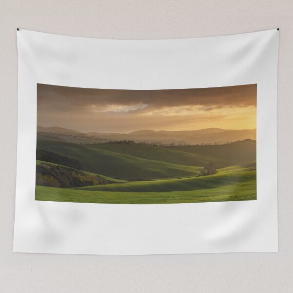 Item preview, Panorama del amanecer en Toscana designed and sold by DiFigianoPhoto.