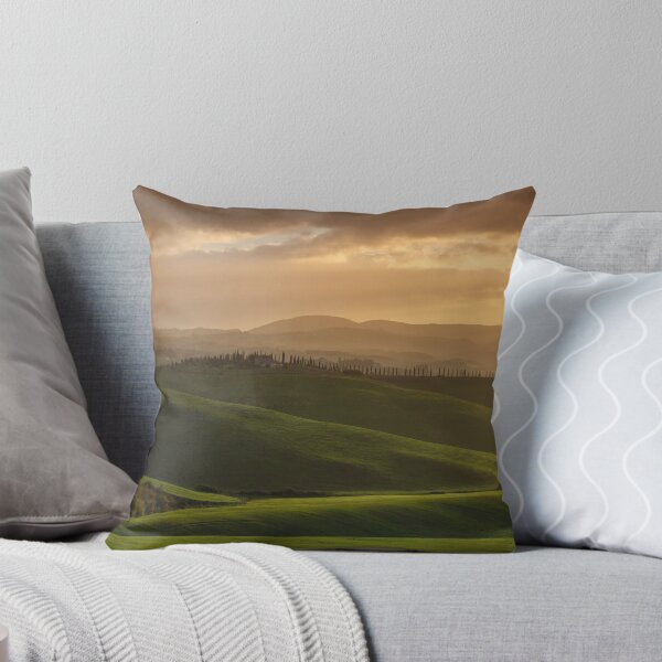 Aperçu de l'œuvre Panorama du lever du soleil en Toscane créée et vendue par DiFigianoPhoto.