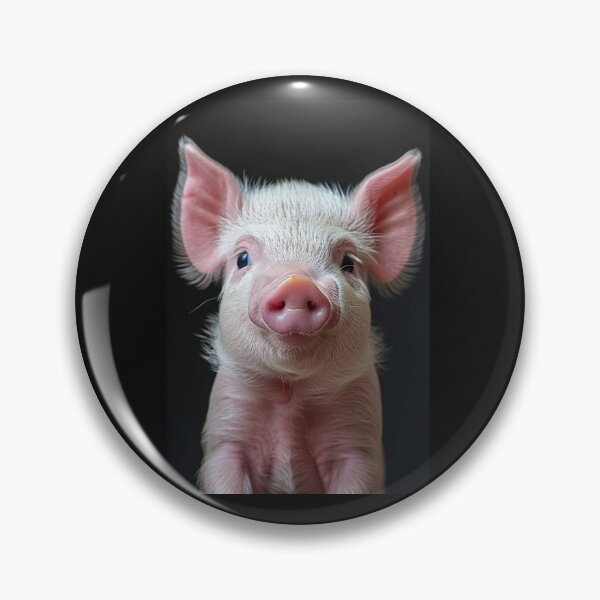 Item preview, VERY FUNNY AND SMALL SMILIG PIG designed and sold by lunacoco81.
