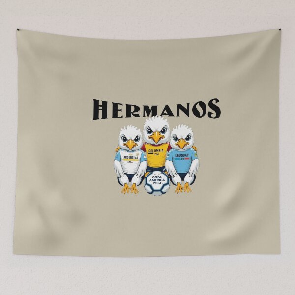 Item preview, Hermanos - Copa America 2024 - Memorabilia - Spanish Version designed and sold by AldeaPod.