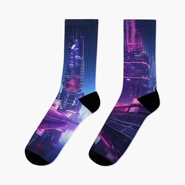 Item preview, Cyberpunk City Reflection designed and sold by Takeda-art.