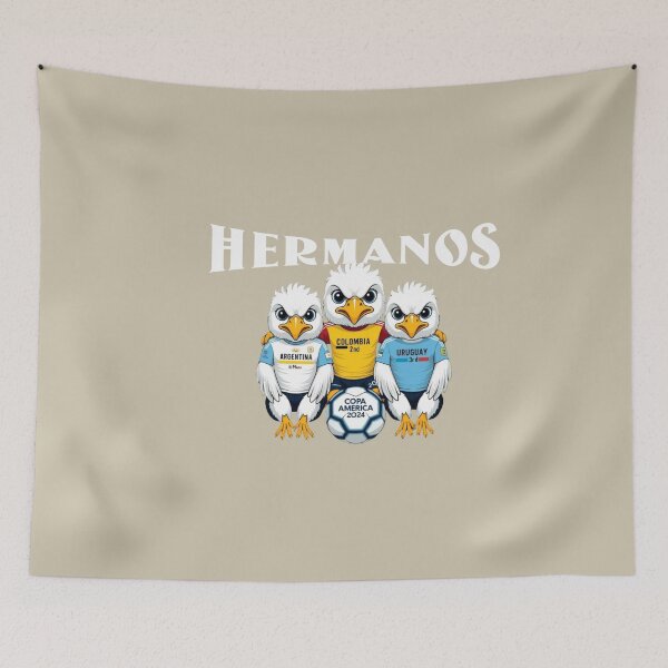 Item preview, Hermanos - Copa America 2024 - Memorabilia - Spanish Version designed and sold by AldeaPod.