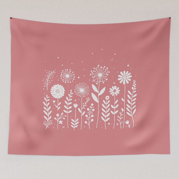 Item preview, Minimalist Floral T-Shirts, Gifts for Women, Flowers Crewneck Sweatshirt, AestheticTees, Floral Shirts for Women, Wild Flowers Graphic Tees designed and sold by teecraftstudios.