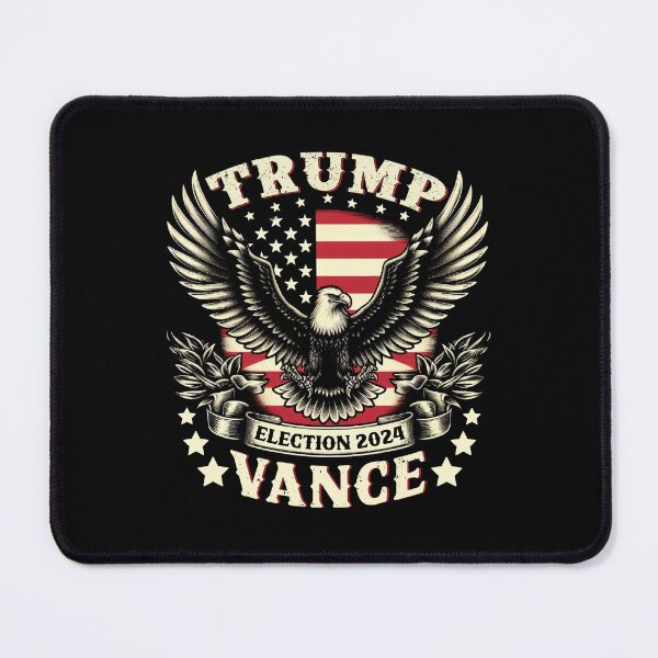 Item preview, Trump Vance 2024 Vote Trump Retro Vintage USA Flag Patriotic designed and sold by GravitiTees.