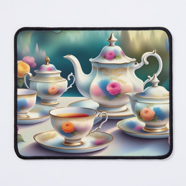 Item preview, Bone China Victorian Style Tea Time In The Garden designed and sold by Giggle Crafts Co.