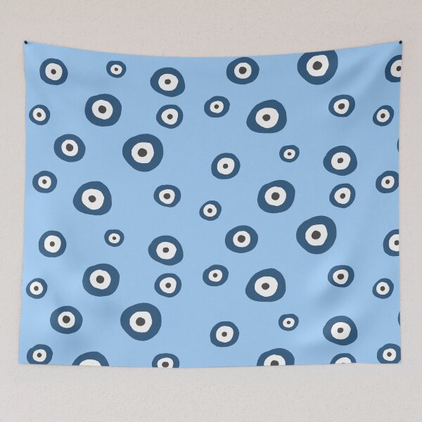 Item preview, blue evil eye designed and sold by NSdesigns55.