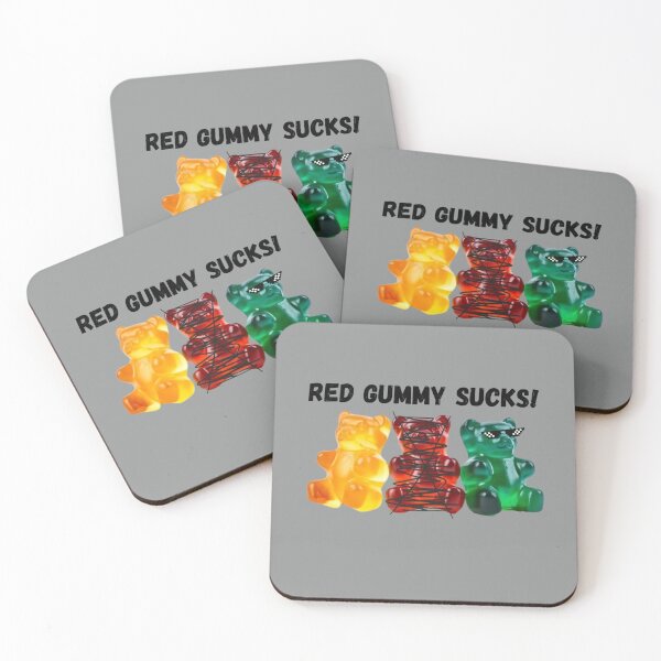 Item preview, Red Gummy sucks designed and sold by JealousGummy.