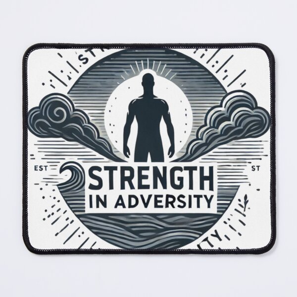 Item preview, Strength in Adversity – Human Resilience Design designed and sold by sadman73.