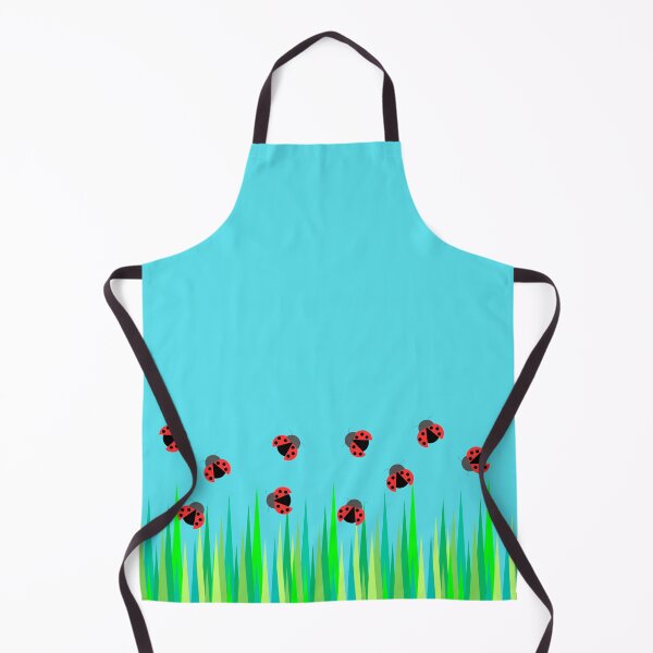 Item preview, Lady bugs flying above grass designed and sold by artdesignbysam.