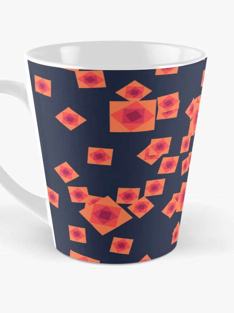 Thumbnail 3 of 4, Coffee Mug, FLOWER ROSES ABSTRACT designed and sold by EDO-ART.