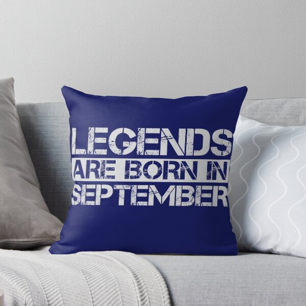 Item preview, Legends Are Born in September designed and sold by VIBEARTZDESIGN.