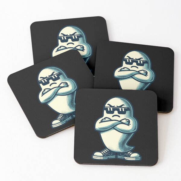 Item preview, Cool Ghost Vintage Art Style Funny Halloween Party designed and sold by LuminOrb.