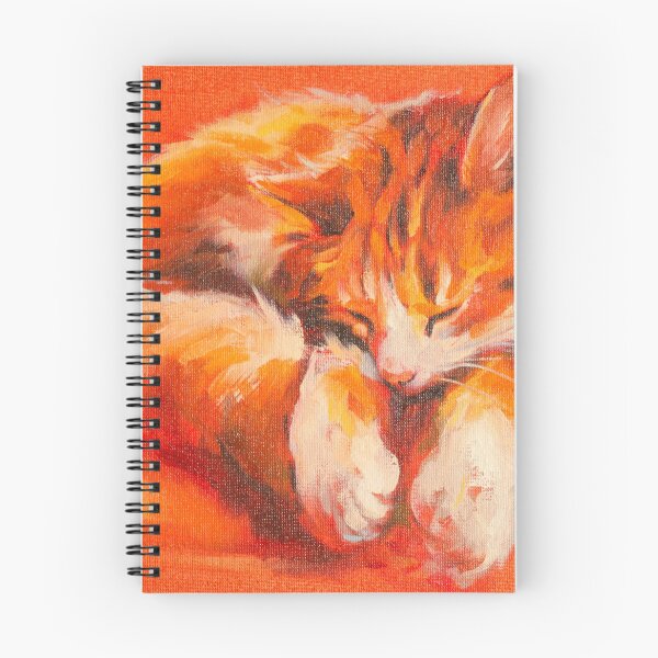 Item preview, Sleeping Tabby Painting designed and sold by Ivanka Eldé.