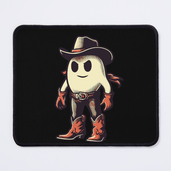 Item preview, Funny Cowboy Ghost with Cowboy Boots Cowboy Hat designed and sold by LuminOrb.