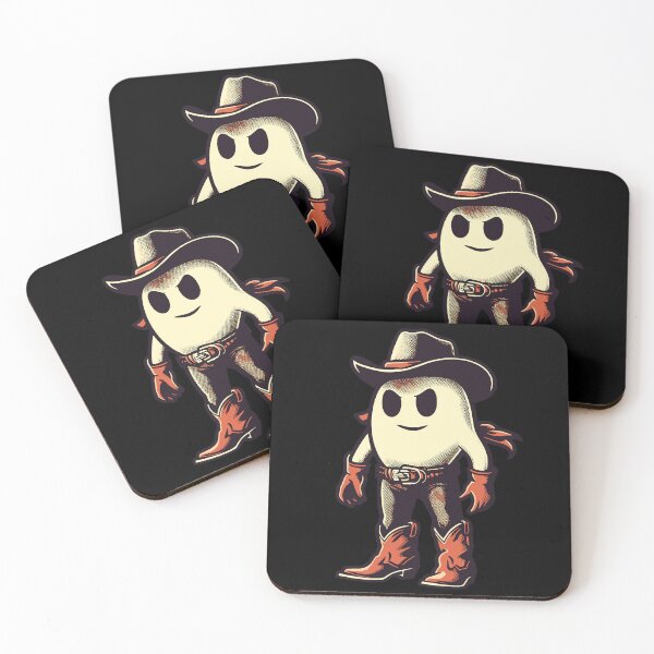 Item preview, Funny Cowboy Ghost with Cowboy Boots Cowboy Hat designed and sold by LuminOrb.