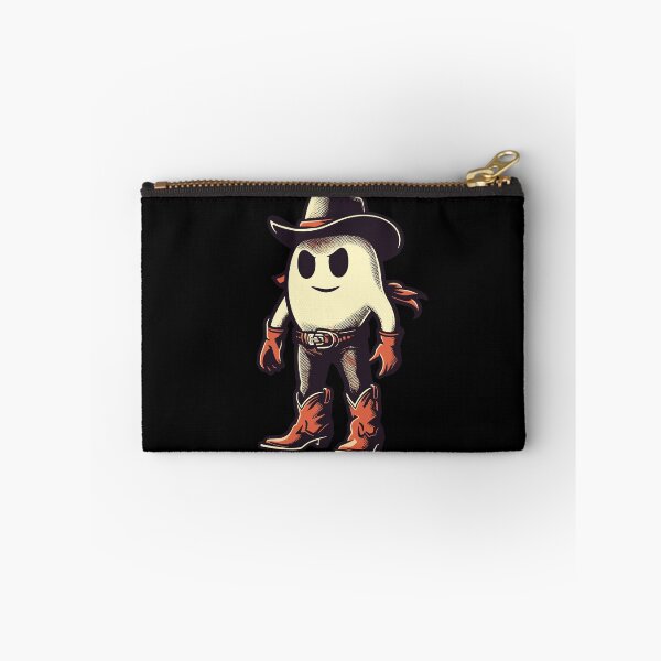 Aperçu de l'œuvre Déguisement d'Halloween fantôme de cowboy amusant créée et vendue par LuminOrb.
