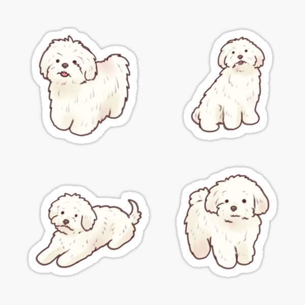 Item preview, maltese dog pack  designed and sold by Artofmayara.