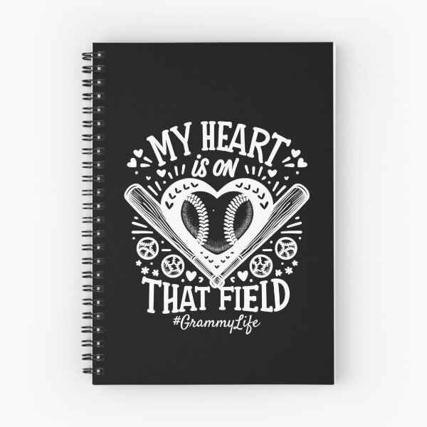 Item preview, My Heart is on That Field Baseball Softball Grammy designed and sold by Dressed For  Duty.