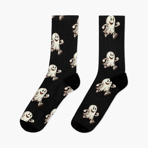 Aperçu de l'œuvre Style d'art rétro fantôme vintage drôle Halloween créée et vendue par LuminOrb.