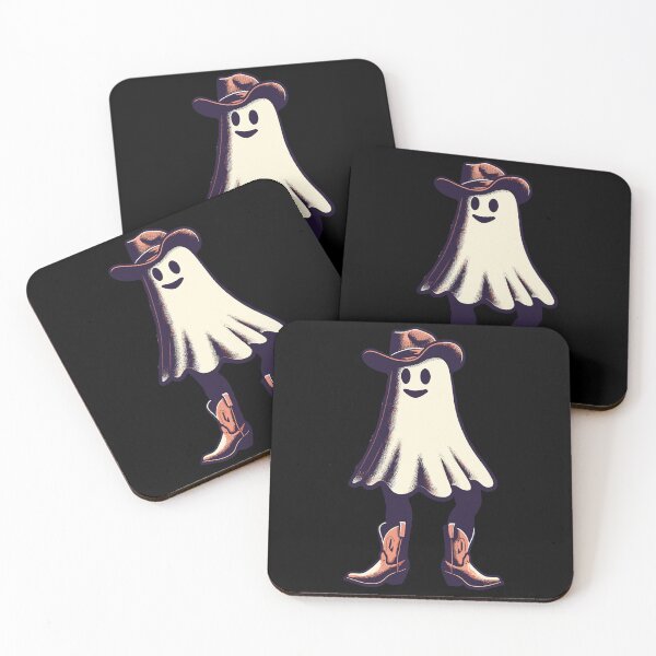 Item preview, Funny Cowboy Ghost Scary Spooky Season designed and sold by LuminOrb.