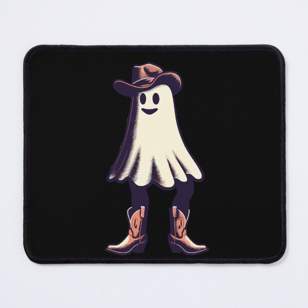 Item preview, Funny Cowboy Ghost Scary Spooky Season designed and sold by LuminOrb.