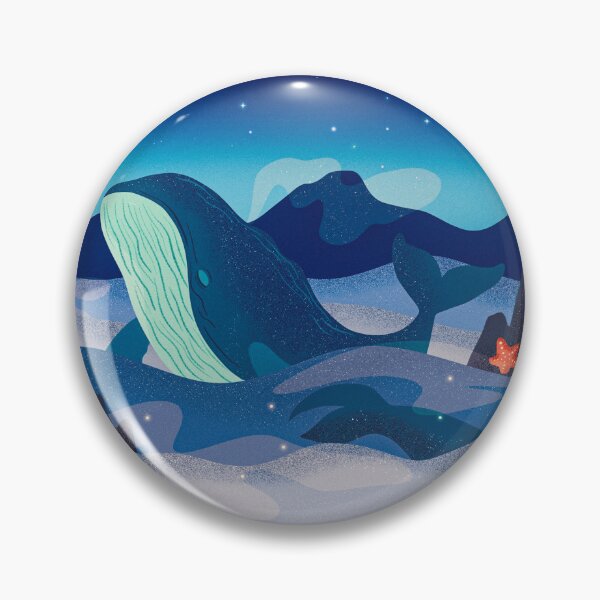 Item preview, “Whales Dance at the Night” designed and sold by ZTBASTIAN.