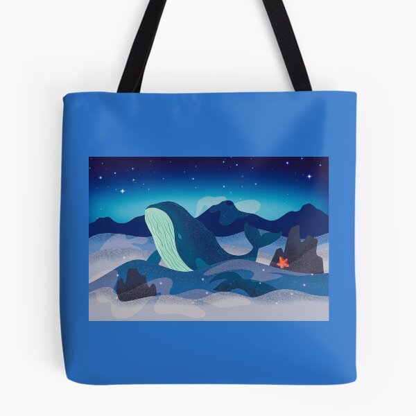 Item preview, “Whales Dance at the Night” designed and sold by ZTBASTIAN.