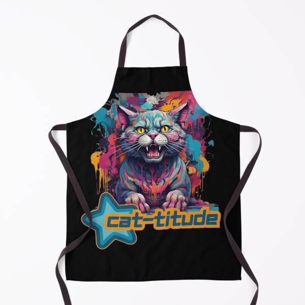 Item preview, Cat Attitude designed and sold by pUNKnown.