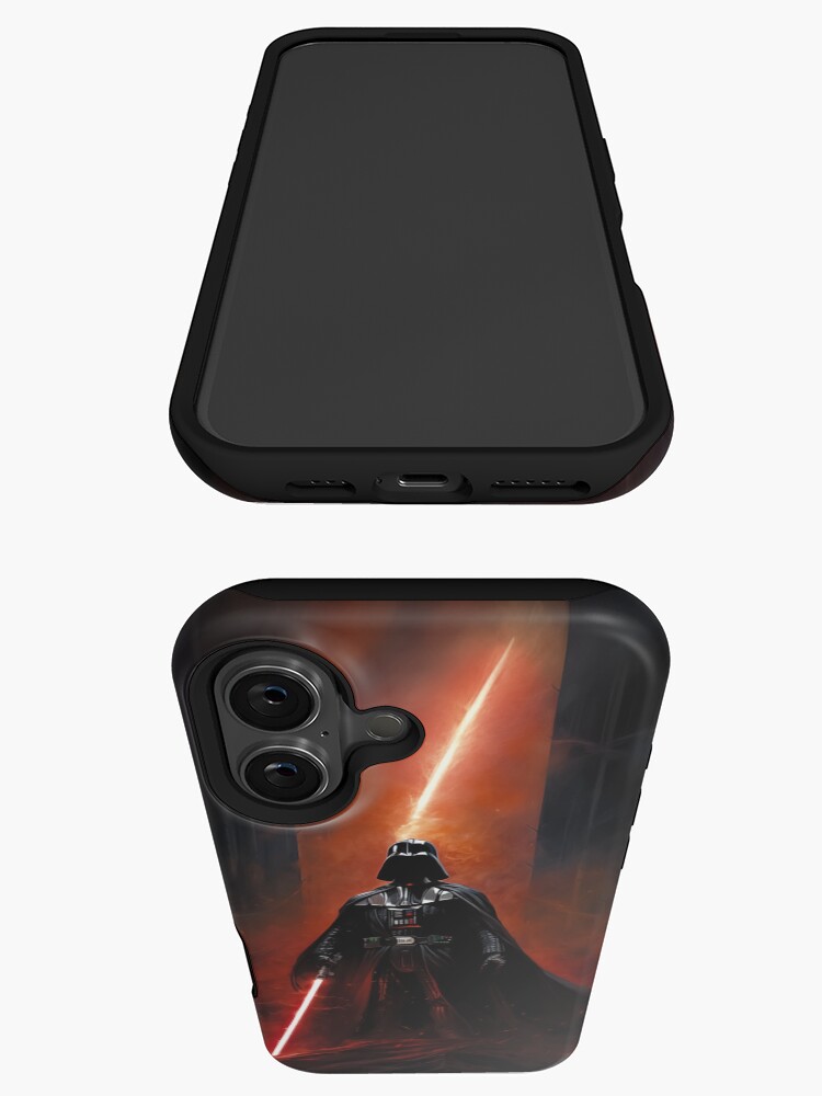 Imagen 3 de 4, Funda de iPhone con la obra señor vader, diseñada y vendida por NoobsDesign.
