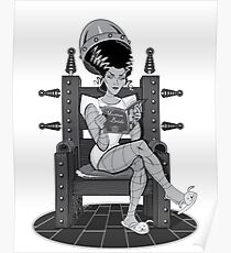 Curl Up & Dye Poster