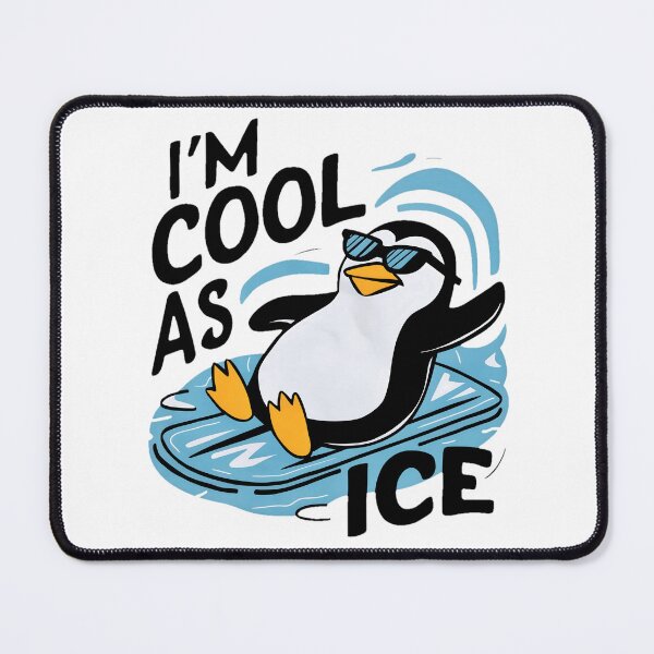 Item preview, I'm Cool As Ice Cute Penguin designed and sold by AlphaTeez.