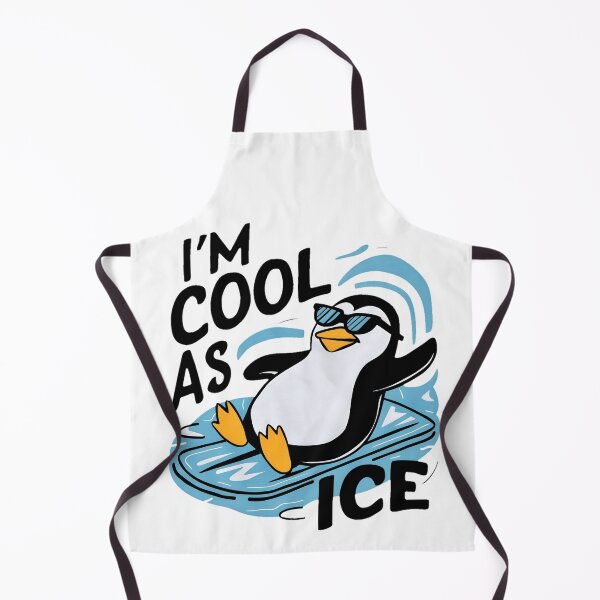 Item preview, I'm Cool As Ice Cute Penguin designed and sold by AlphaTeez.