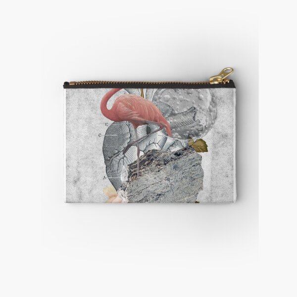 Item preview, Flamingo, rose, bubble, collage designed and sold by SarafunBerlin.