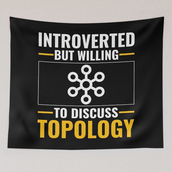 Item preview, Introverted but willing to discuss topology designed and sold by T&C Finesse.