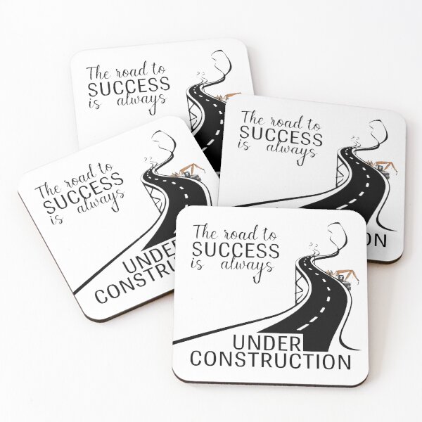 Item preview, The road to success is always under construction  designed and sold by Mate0 designer.