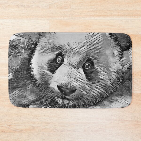 Item preview, AnimalArtBW Panda 001 designed and sold by JAMFoto.