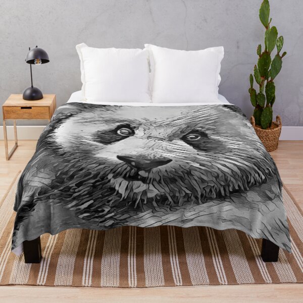 Item preview, AnimalArtBW Panda 001 designed and sold by JAMFoto.