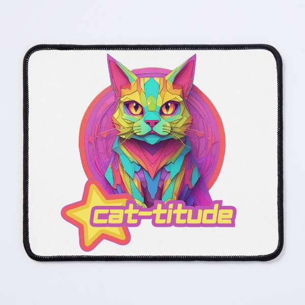 Item preview, Cat Attitude designed and sold by pUNKnown.