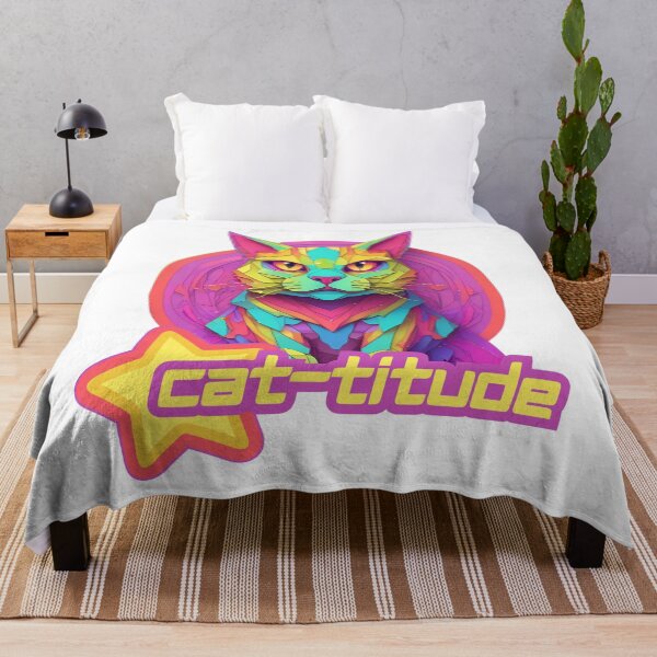 Item preview, Cat Attitude designed and sold by pUNKnown.