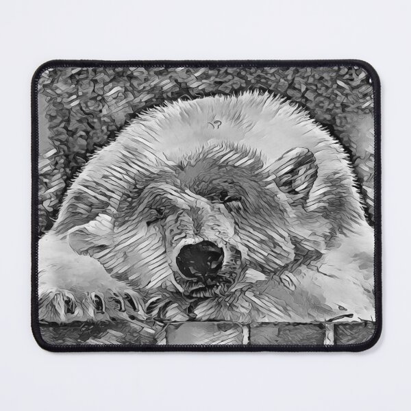 Item preview, AnimalArtBW Polarbear 001 designed and sold by JAMFoto.