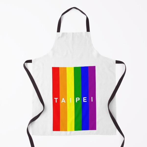 Item preview, TAIPEI rainbow flag LGBT Taiwan  designed and sold by AsianWalking.