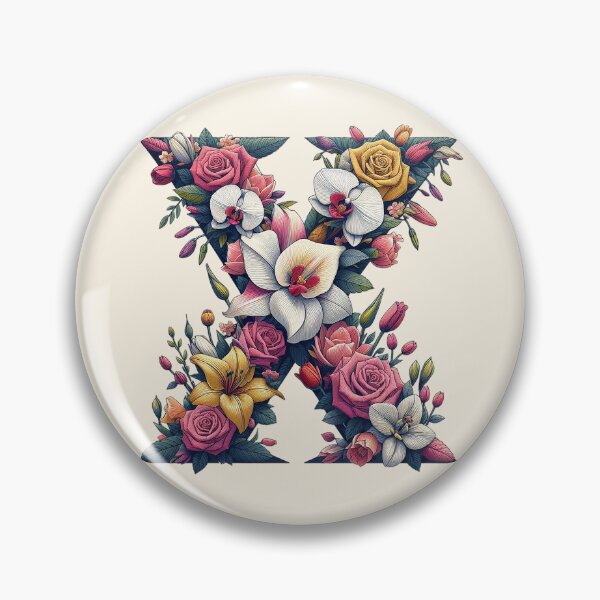 Item preview, Blooming Letter X designed and sold by zzz888.