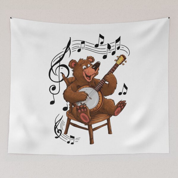 Item preview, Bear Jammin' on the Banjo  - big al vocaloid designed and sold by itchc-ocklley.
