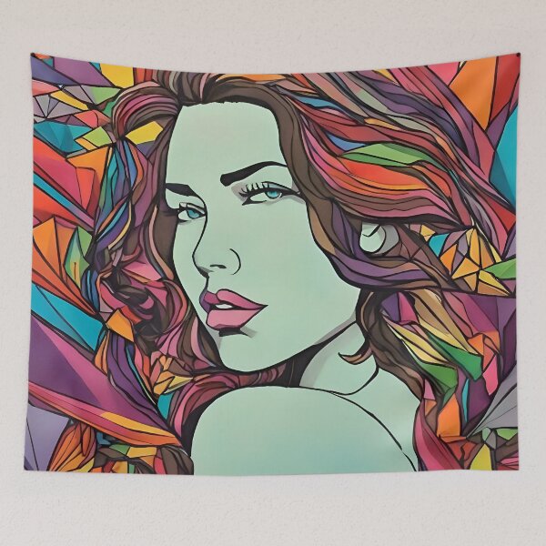 Item preview, Abstract Beauty Girl designed and sold by sifo2024.