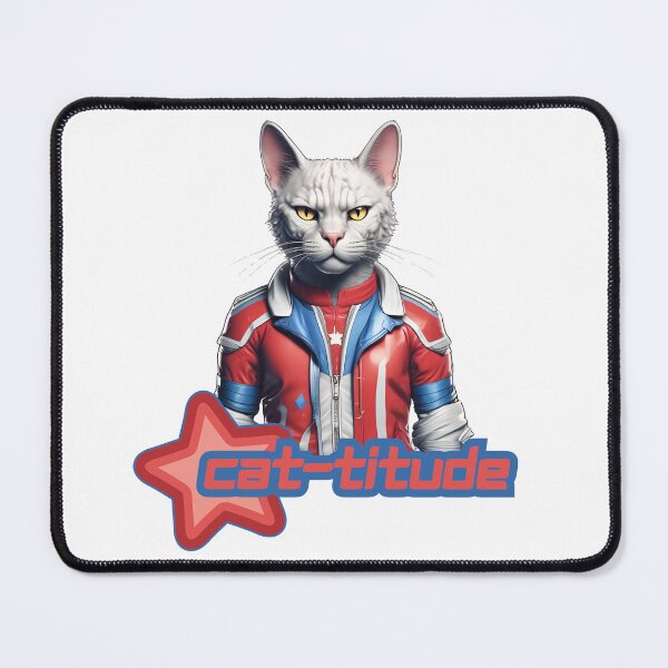 Item preview, Cat Attitude designed and sold by pUNKnown.