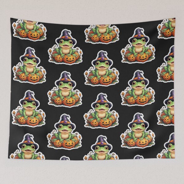 Item preview, Halloween Cartoon Frog designed and sold by Krieghorn.
