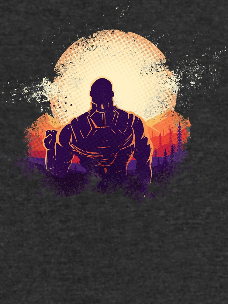 Thumbnail 5 of 5, Lightweight Sweatshirt, Sunrise designed and sold by Dum Design.