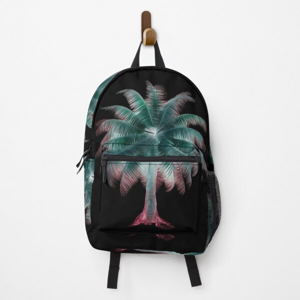 Item preview, Features a Stylized Palm Tree with a Prominent Trunk and Long designed and sold by macadolie.