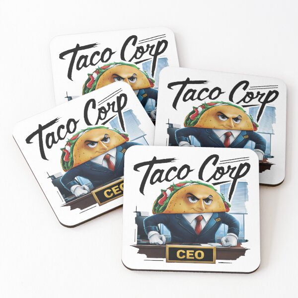 Item preview, Taco Corp Funny CEO designed and sold by AlphaTeez.