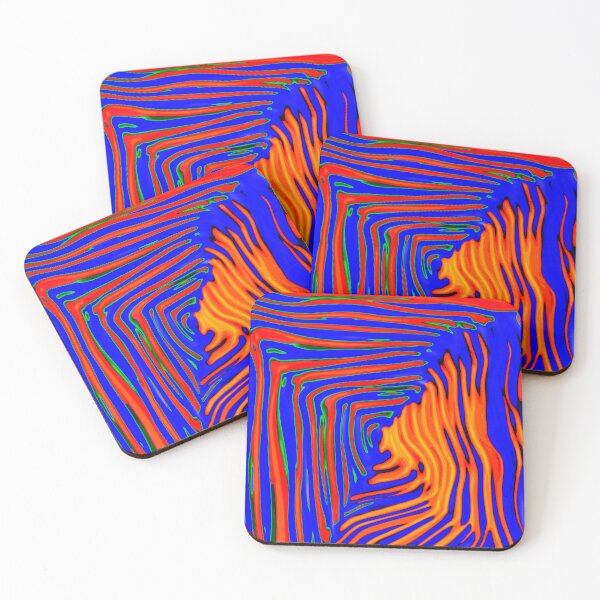 Item preview, Blue and Orange Wave designed and sold by Art-Istin-See.